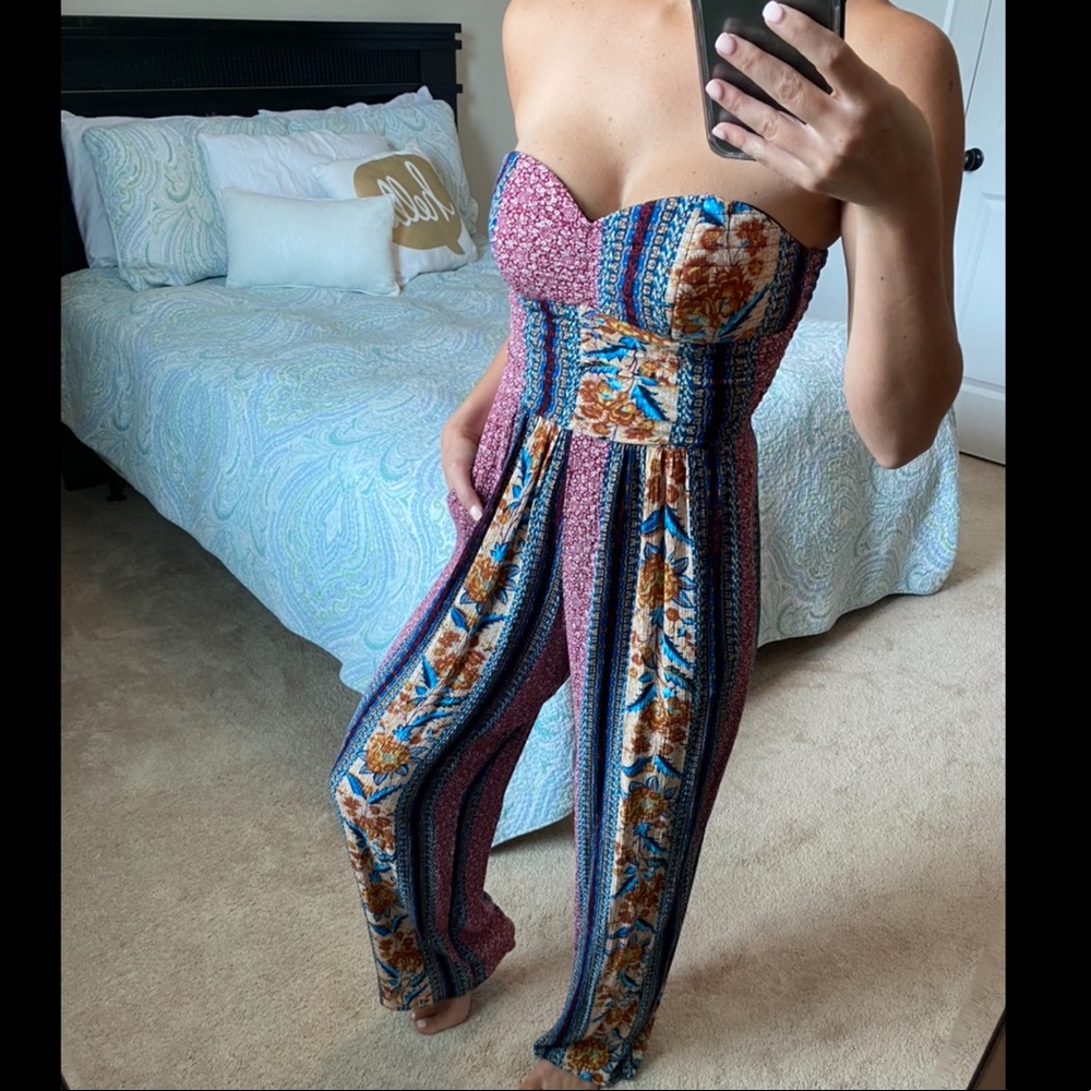 Strapless jumper